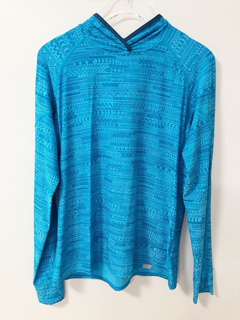 NRS | Blue H2Core Silkweight Hoodie XL Beach Biking Hiking Outdoors UPF50+
